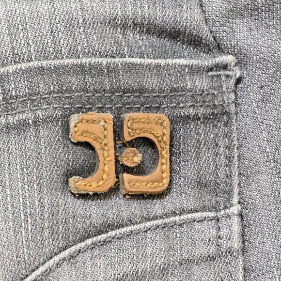 Joe's Jeans Womens 29 Chelsea Skinny Leg Mid Rise Casual‎ Denim Gray Light 32x25 - Picture 10 of 16